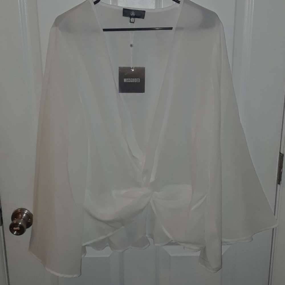 Asos Tie Knot Blouse